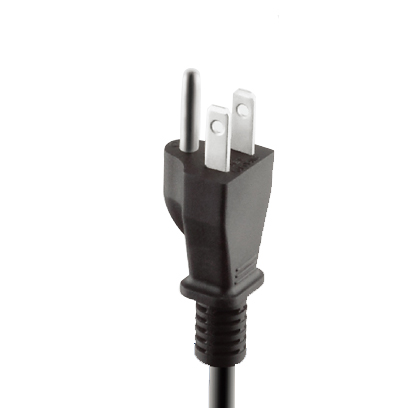P-9 Grounded plug (2 flat + 1 round pin)